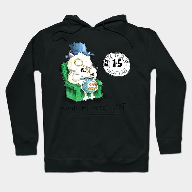 Dapper Cat - 1.5 stars Hoodie by johnnybuzt